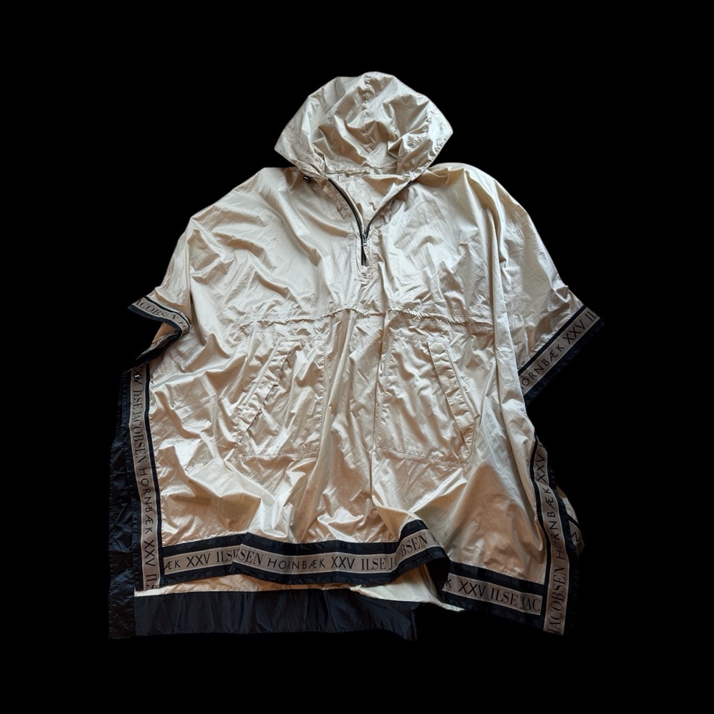 Ilse Jacobsen Gold Raincoat Poncho - Picture 2 of 8